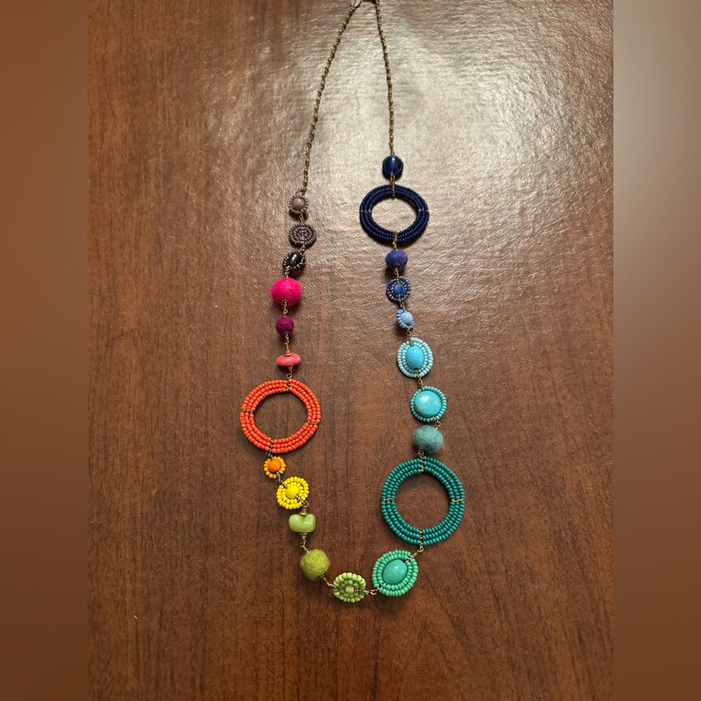 Colorful Beaded Necklace from RedTribe